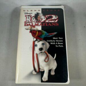 Disney 102 Dalmatians VHS Glenn Close G Walt Disney Pictures Family Adventure